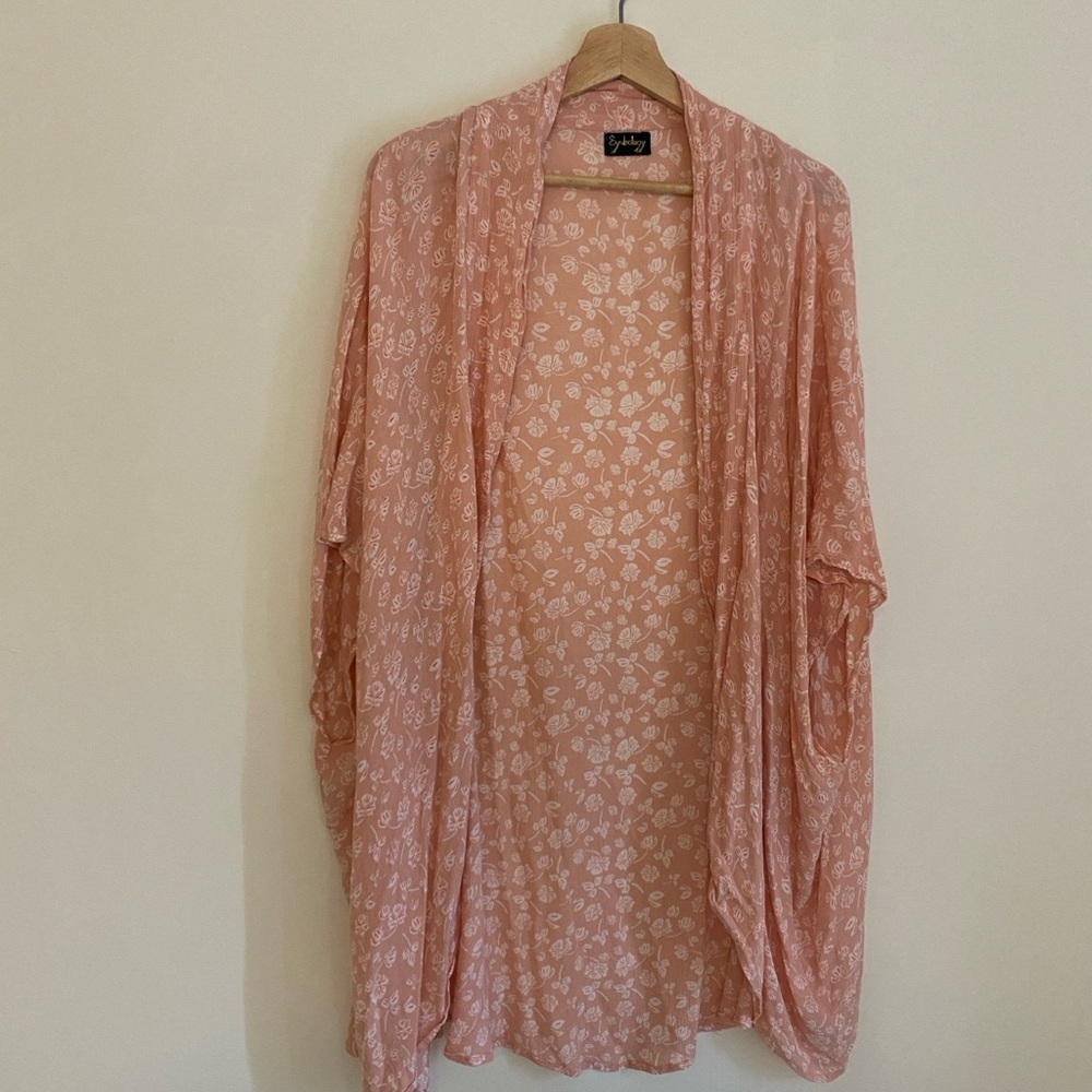 Symbology Kimono Like Summer Cardigan